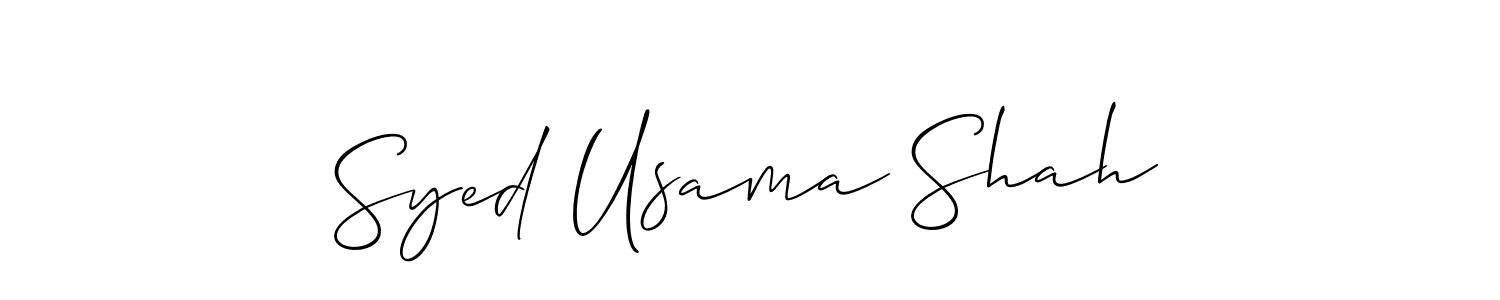 Here are the top 10 professional signature styles for the name Syed Usama Shah. These are the best autograph styles you can use for your name. Syed Usama Shah signature style 2 images and pictures png