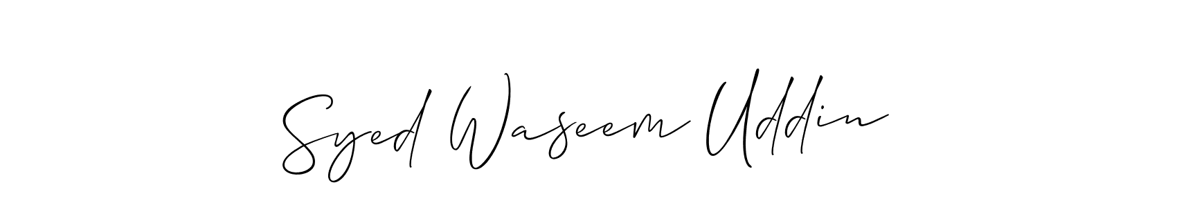 Check out images of Autograph of Syed Waseem Uddin name. Actor Syed Waseem Uddin Signature Style. Allison_Script is a professional sign style online. Syed Waseem Uddin signature style 2 images and pictures png