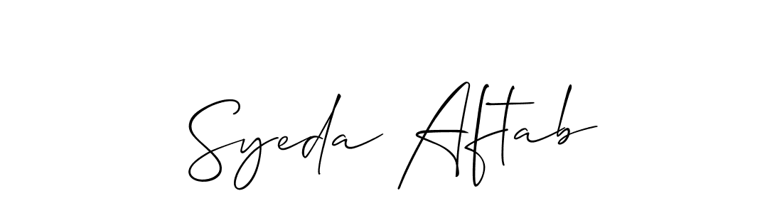Here are the top 10 professional signature styles for the name Syeda Aftab. These are the best autograph styles you can use for your name. Syeda Aftab signature style 2 images and pictures png