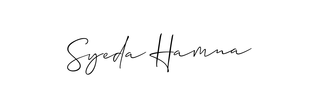 Here are the top 10 professional signature styles for the name Syeda Hamna. These are the best autograph styles you can use for your name. Syeda Hamna signature style 2 images and pictures png
