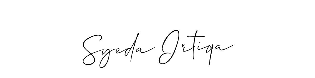 Here are the top 10 professional signature styles for the name Syeda Irtiqa. These are the best autograph styles you can use for your name. Syeda Irtiqa signature style 2 images and pictures png