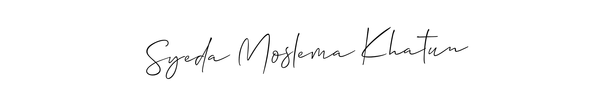 Here are the top 10 professional signature styles for the name Syeda Moslema Khatun. These are the best autograph styles you can use for your name. Syeda Moslema Khatun signature style 2 images and pictures png