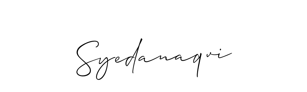 Syedanaqvi stylish signature style. Best Handwritten Sign (Allison_Script) for my name. Handwritten Signature Collection Ideas for my name Syedanaqvi. Syedanaqvi signature style 2 images and pictures png