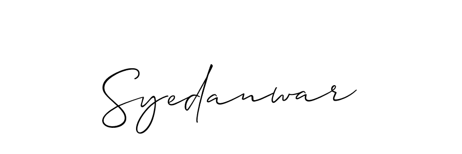 Make a beautiful signature design for name Syedanwar. Use this online signature maker to create a handwritten signature for free. Syedanwar signature style 2 images and pictures png