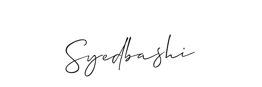 Once you've used our free online signature maker to create your best signature Allison_Script style, it's time to enjoy all of the benefits that Syedbashi name signing documents. Syedbashi signature style 2 images and pictures png