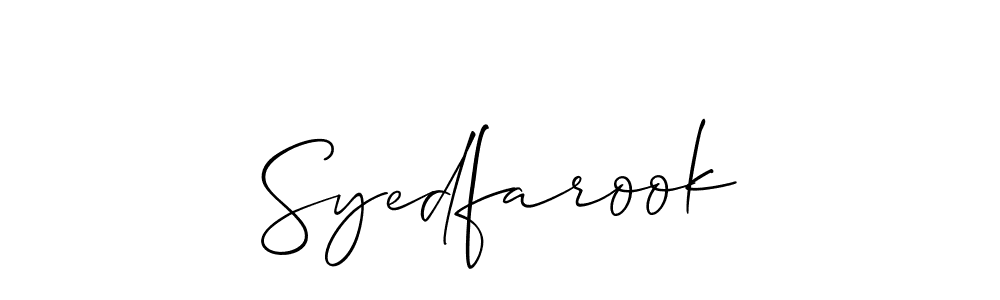 You can use this online signature creator to create a handwritten signature for the name Syedfarook. This is the best online autograph maker. Syedfarook signature style 2 images and pictures png