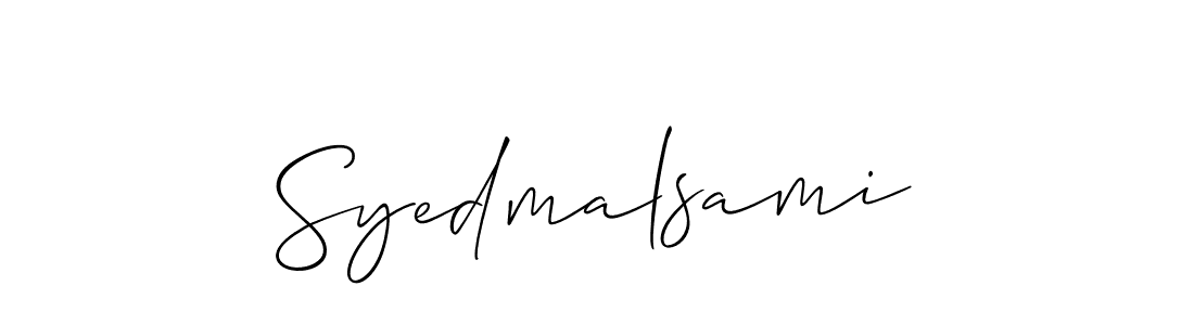 Check out images of Autograph of Syedmalsami name. Actor Syedmalsami Signature Style. Allison_Script is a professional sign style online. Syedmalsami signature style 2 images and pictures png