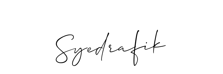 You should practise on your own different ways (Allison_Script) to write your name (Syedrafik) in signature. don't let someone else do it for you. Syedrafik signature style 2 images and pictures png