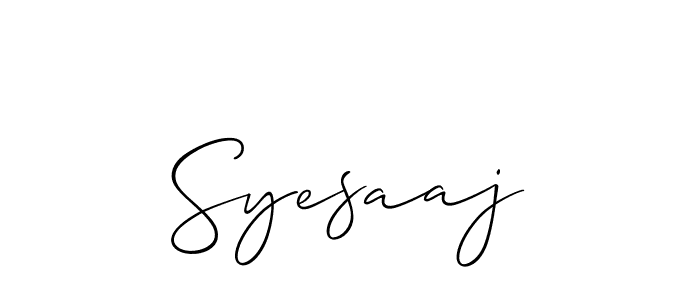 Similarly Allison_Script is the best handwritten signature design. Signature creator online .You can use it as an online autograph creator for name Syesaaj. Syesaaj signature style 2 images and pictures png