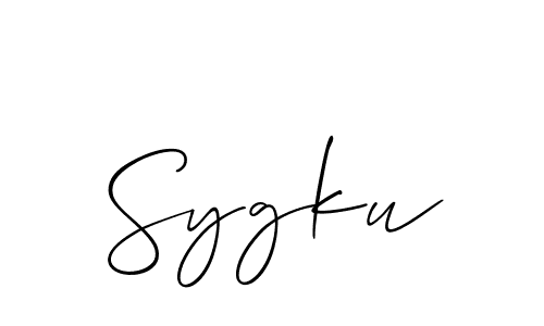 Check out images of Autograph of Sygku name. Actor Sygku Signature Style. Allison_Script is a professional sign style online. Sygku signature style 2 images and pictures png