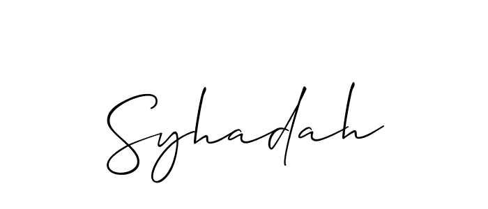 Make a short Syhadah signature style. Manage your documents anywhere anytime using Allison_Script. Create and add eSignatures, submit forms, share and send files easily. Syhadah signature style 2 images and pictures png