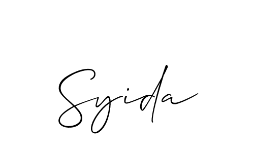 Once you've used our free online signature maker to create your best signature Allison_Script style, it's time to enjoy all of the benefits that Syida name signing documents. Syida signature style 2 images and pictures png