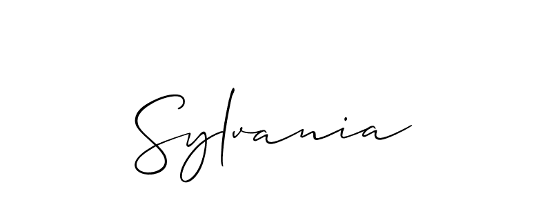 Once you've used our free online signature maker to create your best signature Allison_Script style, it's time to enjoy all of the benefits that Sylvania name signing documents. Sylvania signature style 2 images and pictures png