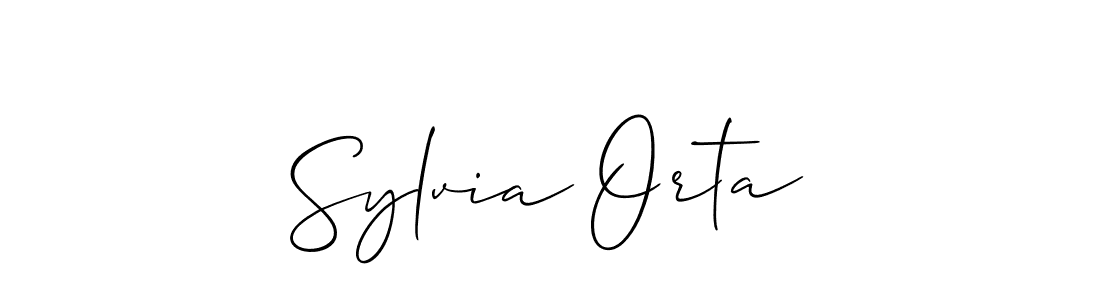 Make a beautiful signature design for name Sylvia Orta. Use this online signature maker to create a handwritten signature for free. Sylvia Orta signature style 2 images and pictures png