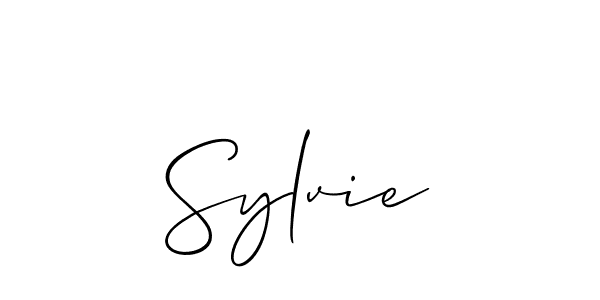 if you are searching for the best signature style for your name Sylvie. so please give up your signature search. here we have designed multiple signature styles  using Allison_Script. Sylvie signature style 2 images and pictures png