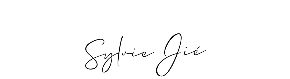 You can use this online signature creator to create a handwritten signature for the name Sylvie Jié. This is the best online autograph maker. Sylvie Jié signature style 2 images and pictures png