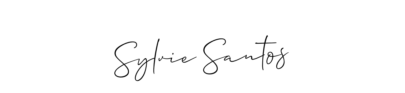 You can use this online signature creator to create a handwritten signature for the name Sylvie Santos. This is the best online autograph maker. Sylvie Santos signature style 2 images and pictures png