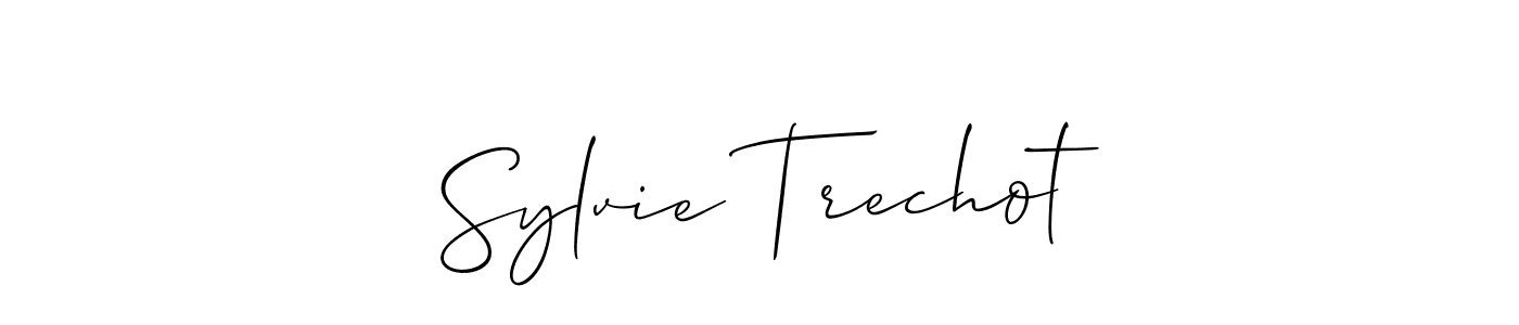 Make a beautiful signature design for name Sylvie Trechot. Use this online signature maker to create a handwritten signature for free. Sylvie Trechot signature style 2 images and pictures png