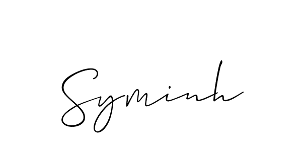 Here are the top 10 professional signature styles for the name Syminh. These are the best autograph styles you can use for your name. Syminh signature style 2 images and pictures png