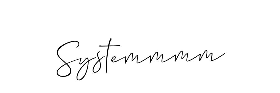 Once you've used our free online signature maker to create your best signature Allison_Script style, it's time to enjoy all of the benefits that Systemmmm name signing documents. Systemmmm signature style 2 images and pictures png