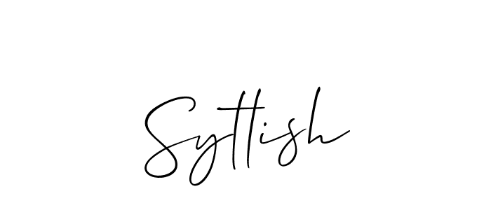 Once you've used our free online signature maker to create your best signature Allison_Script style, it's time to enjoy all of the benefits that Sytlish name signing documents. Sytlish signature style 2 images and pictures png