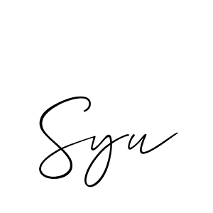 Check out images of Autograph of Syu name. Actor Syu Signature Style. Allison_Script is a professional sign style online. Syu signature style 2 images and pictures png
