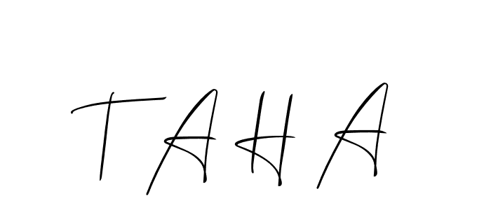 Here are the top 10 professional signature styles for the name T A H A. These are the best autograph styles you can use for your name. T A H A signature style 2 images and pictures png