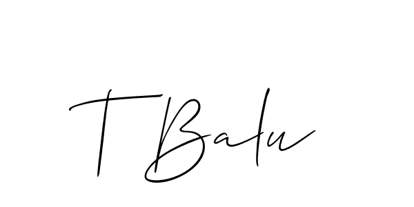 This is the best signature style for the T Balu name. Also you like these signature font (Allison_Script). Mix name signature. T Balu signature style 2 images and pictures png