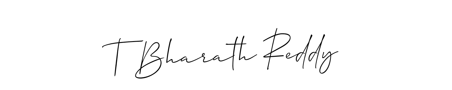 Here are the top 10 professional signature styles for the name T Bharath Reddy. These are the best autograph styles you can use for your name. T Bharath Reddy signature style 2 images and pictures png