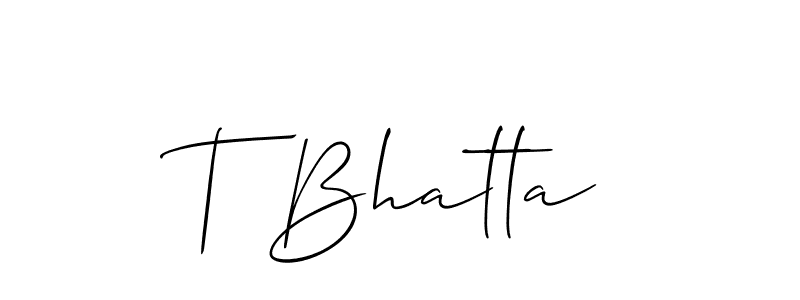 See photos of T Bhatta official signature by Spectra . Check more albums & portfolios. Read reviews & check more about Allison_Script font. T Bhatta signature style 2 images and pictures png