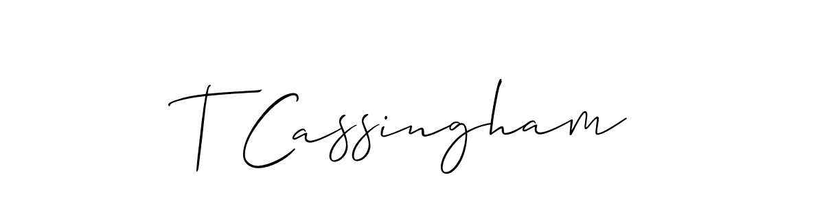 Once you've used our free online signature maker to create your best signature Allison_Script style, it's time to enjoy all of the benefits that T Cassingham name signing documents. T Cassingham signature style 2 images and pictures png