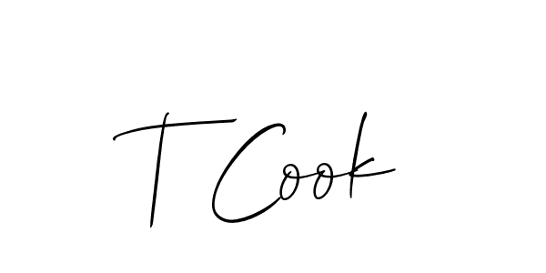 This is the best signature style for the T Cook name. Also you like these signature font (Allison_Script). Mix name signature. T Cook signature style 2 images and pictures png