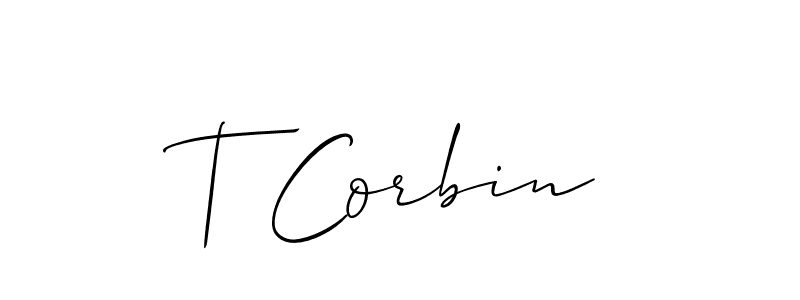 Here are the top 10 professional signature styles for the name T Corbin. These are the best autograph styles you can use for your name. T Corbin signature style 2 images and pictures png