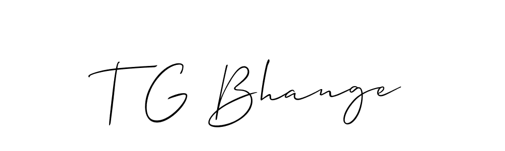 See photos of T G Bhange official signature by Spectra . Check more albums & portfolios. Read reviews & check more about Allison_Script font. T G Bhange signature style 2 images and pictures png