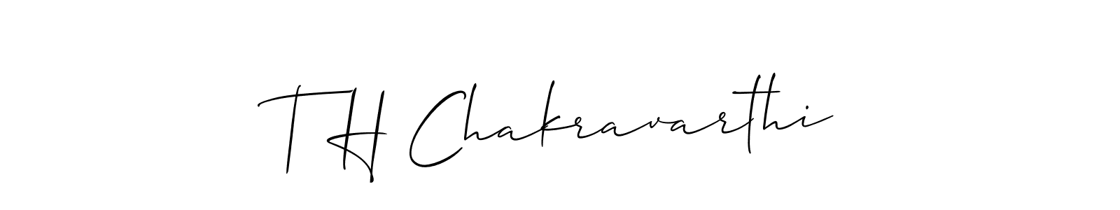 Check out images of Autograph of T H Chakravarthi name. Actor T H Chakravarthi Signature Style. Allison_Script is a professional sign style online. T H Chakravarthi signature style 2 images and pictures png