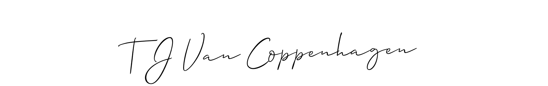 Check out images of Autograph of T J Van Coppenhagen name. Actor T J Van Coppenhagen Signature Style. Allison_Script is a professional sign style online. T J Van Coppenhagen signature style 2 images and pictures png