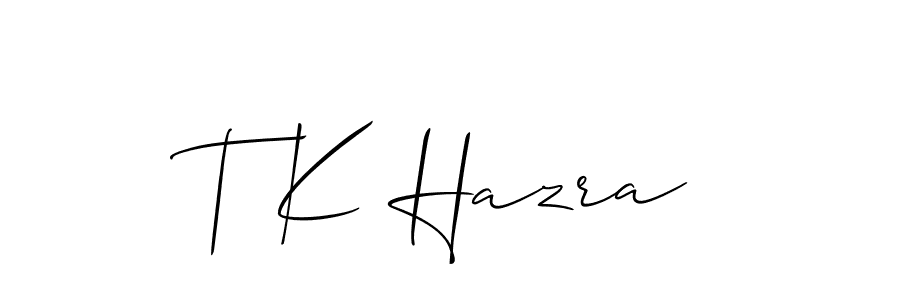 You can use this online signature creator to create a handwritten signature for the name T K Hazra. This is the best online autograph maker. T K Hazra signature style 2 images and pictures png