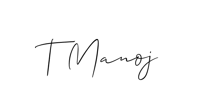 Here are the top 10 professional signature styles for the name T Manoj. These are the best autograph styles you can use for your name. T Manoj signature style 2 images and pictures png