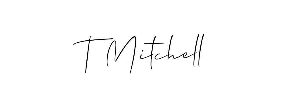 Once you've used our free online signature maker to create your best signature Allison_Script style, it's time to enjoy all of the benefits that T Mitchell name signing documents. T Mitchell signature style 2 images and pictures png