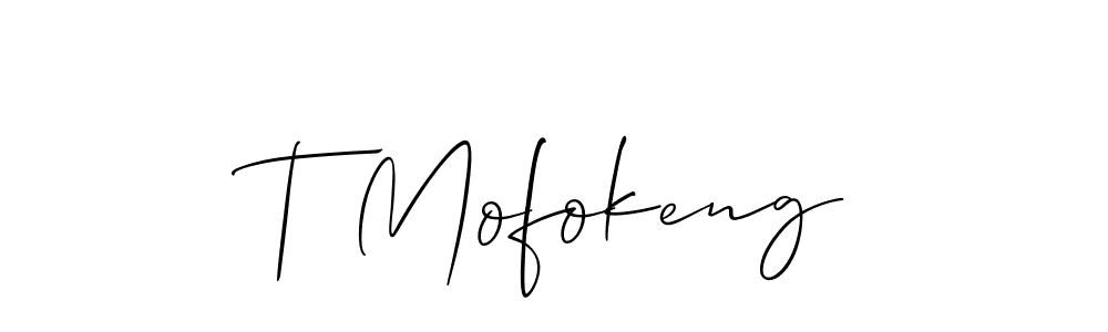 Make a beautiful signature design for name T Mofokeng. Use this online signature maker to create a handwritten signature for free. T Mofokeng signature style 2 images and pictures png