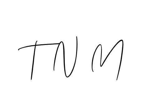 Also You can easily find your signature by using the search form. We will create T N M name handwritten signature images for you free of cost using Allison_Script sign style. T N M signature style 2 images and pictures png