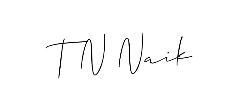 Make a beautiful signature design for name T N Naik. Use this online signature maker to create a handwritten signature for free. T N Naik signature style 2 images and pictures png