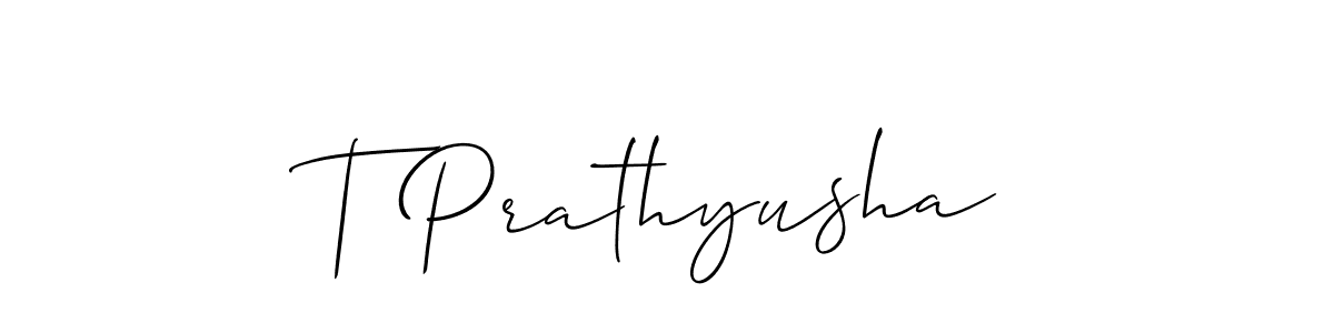 Here are the top 10 professional signature styles for the name T Prathyusha. These are the best autograph styles you can use for your name. T Prathyusha signature style 2 images and pictures png