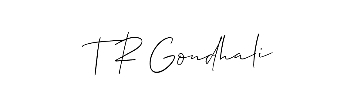 Check out images of Autograph of T R Gondhali name. Actor T R Gondhali Signature Style. Allison_Script is a professional sign style online. T R Gondhali signature style 2 images and pictures png