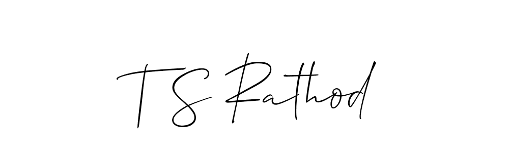 You can use this online signature creator to create a handwritten signature for the name T S Rathod. This is the best online autograph maker. T S Rathod signature style 2 images and pictures png
