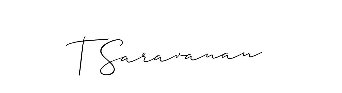 You can use this online signature creator to create a handwritten signature for the name T Saravanan. This is the best online autograph maker. T Saravanan signature style 2 images and pictures png