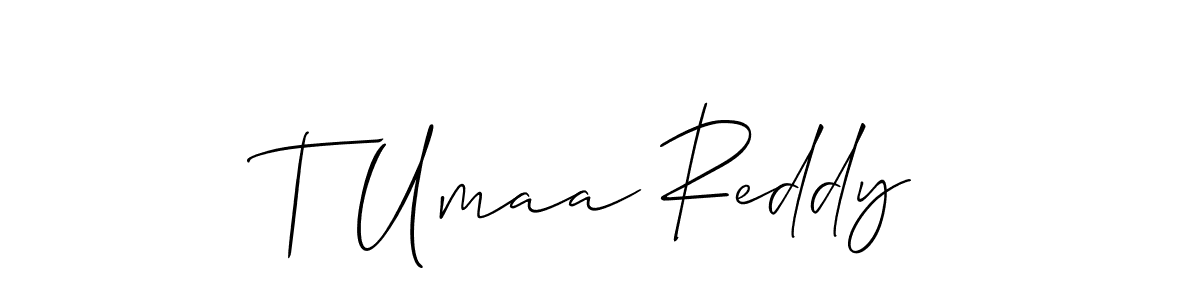 See photos of T Umaa Reddy official signature by Spectra . Check more albums & portfolios. Read reviews & check more about Allison_Script font. T Umaa Reddy signature style 2 images and pictures png