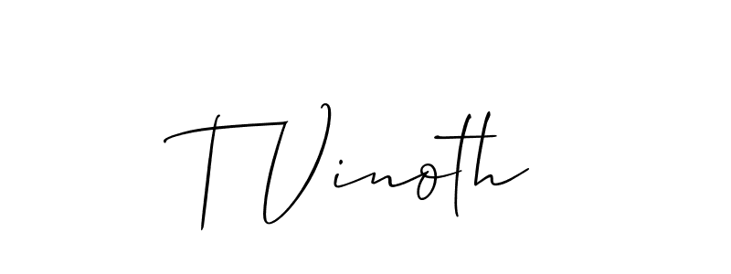 Here are the top 10 professional signature styles for the name T Vinoth. These are the best autograph styles you can use for your name. T Vinoth signature style 2 images and pictures png