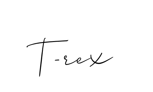 This is the best signature style for the T-rex name. Also you like these signature font (Allison_Script). Mix name signature. T-rex signature style 2 images and pictures png