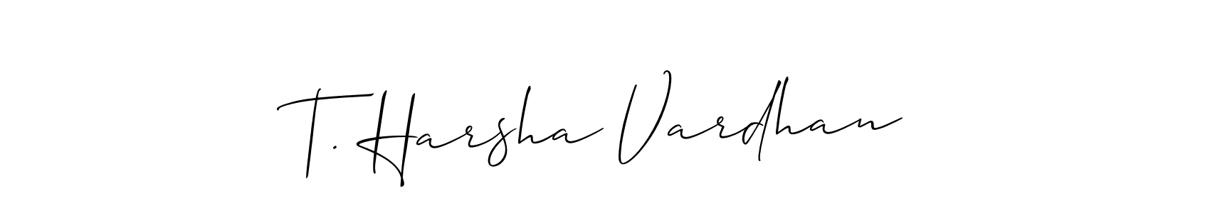 Once you've used our free online signature maker to create your best signature Allison_Script style, it's time to enjoy all of the benefits that T. Harsha Vardhan name signing documents. T. Harsha Vardhan signature style 2 images and pictures png